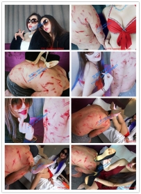 【艾彩原创】【台灣踩踏俱樂部】超狠高跟鞋殘忍暴踹