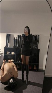 【调教视频】【Sera】反绑-高跟长靴碾压踩 JS250627-34