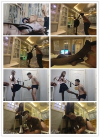 JK萌妹如此暴力踢晕