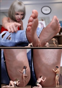 女巨人支配女奴男奴系列（红发辣妹吞噬生命享受伺候）JS260326~1