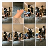 黛颜维依S经典重度踢裆爽飞