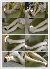 小虫原创 小禾女神裸足足交吐奶