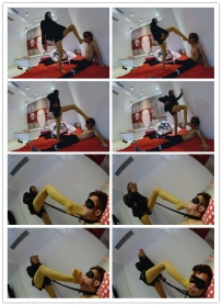 【艾彩原创】超暴力强制插嘴深喉