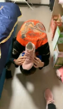 TL10693 汐汐 闻出汗的健身鞋
