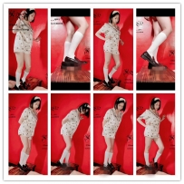 【绝美明安女神】最新白袜小皮鞋板上的舞蹈