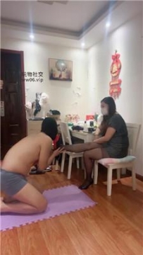【调教视频】【水凝】下跪伺候-御姐黑丝高跟虐 JS250204-19