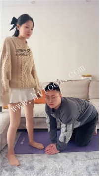 ZB1491 埋汰】短裙调教21分钟