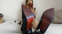 17022 第一视角高跟黑丝裸足口水粘痰语言羞辱