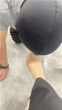 【调教视频】【遥苒】肉丝脚的诱惑 JS250508-6