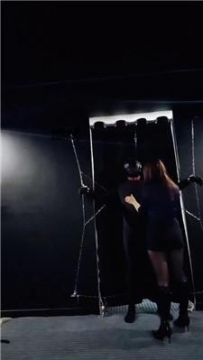 【调教视频】【纱月桃】刑架铁链囚禁刑虐 JS250413-2